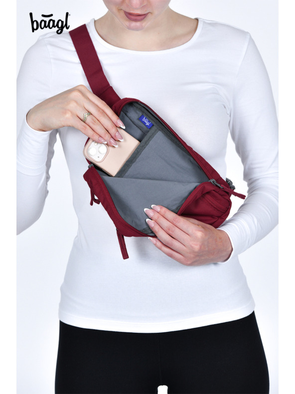 BAAGL  BAAGL Gürteltasche Go Burgundy GRS