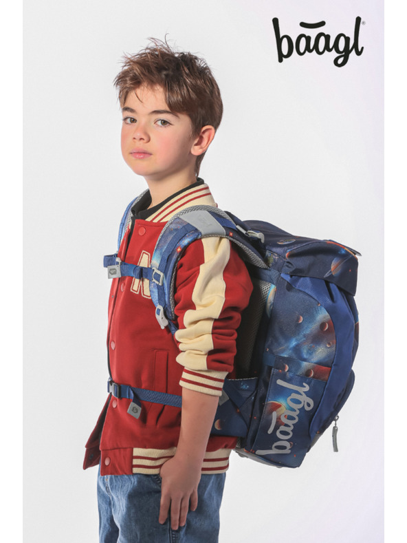 BAAGL  BAAGL Schulrucksack Airy Weltraum