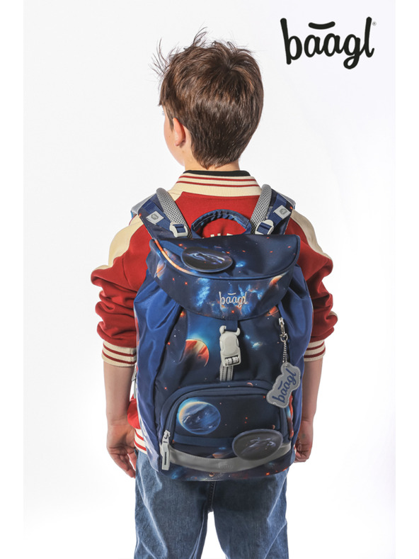 BAAGL  BAAGL Schulrucksack Airy Weltraum
