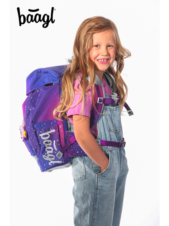 BAAGL  BAAGL Schulrucksack Airy Pferde Herz