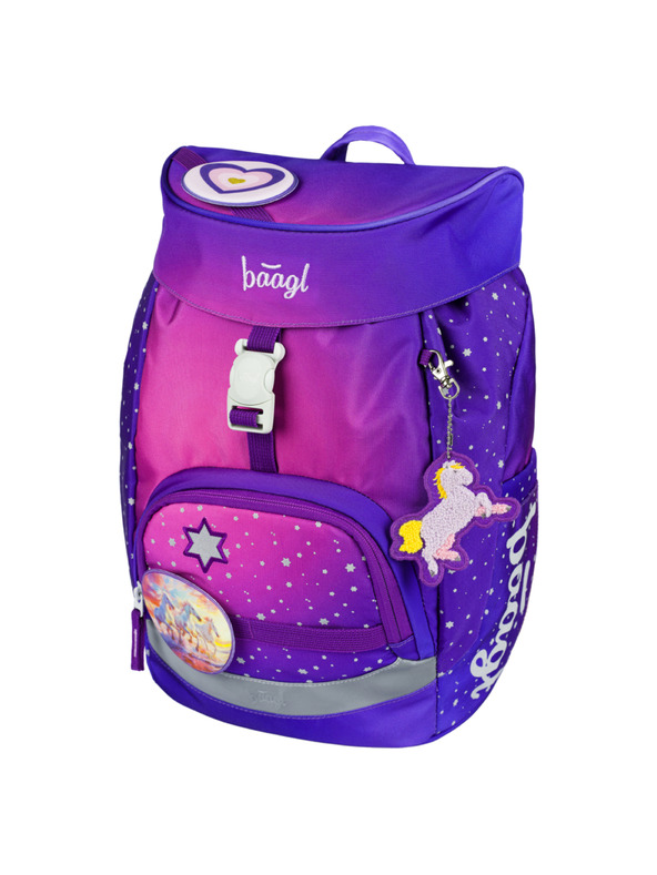 BAAGL  BAAGL Schulrucksack Airy Pferde Herz