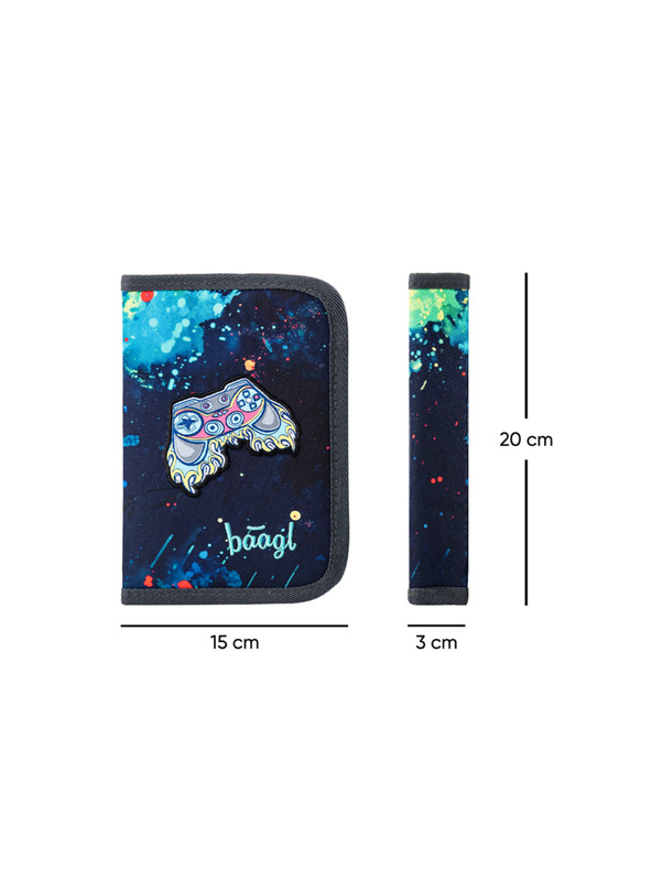 BAAGL  BAAGL Einstock-Federmäppchen Chill