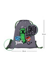 BAAGL  BAAGL SET 3 Skate Minecraft TNT: Rucksack, Etui, Beutel