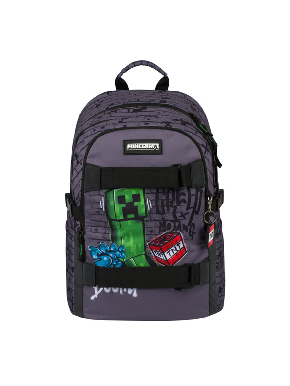 BAAGL  BAAGL SET 3 Skate Minecraft TNT: Rucksack, Etui, Beutel