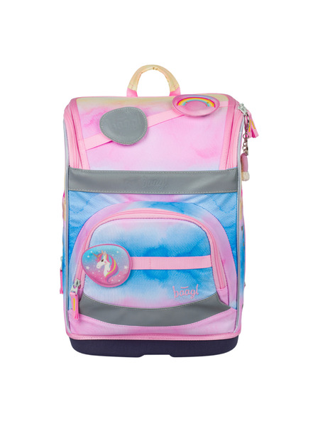 BAAGL  BAAGL Schulranzen Zippy plus Regenbogen Einhorn