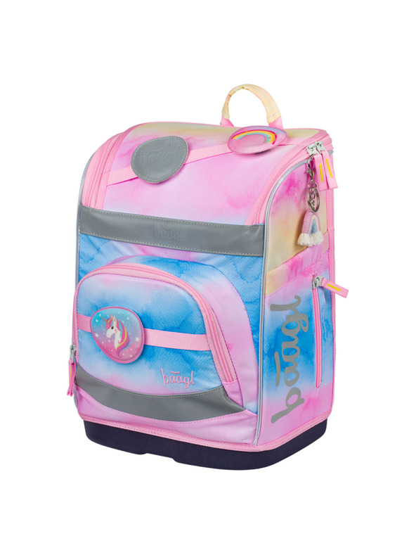 BAAGL  BAAGL Schulranzen Zippy plus Regenbogen Einhorn