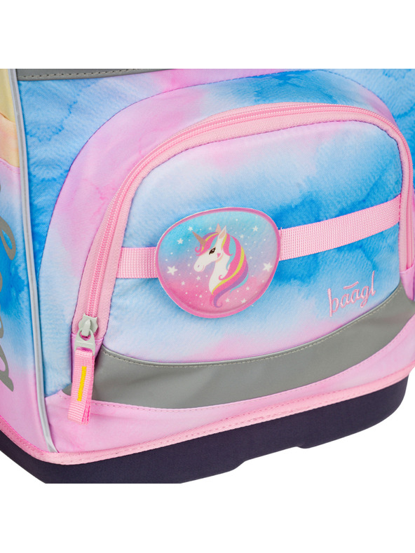 BAAGL  BAAGL Schulranzen Zippy plus Regenbogen Einhorn