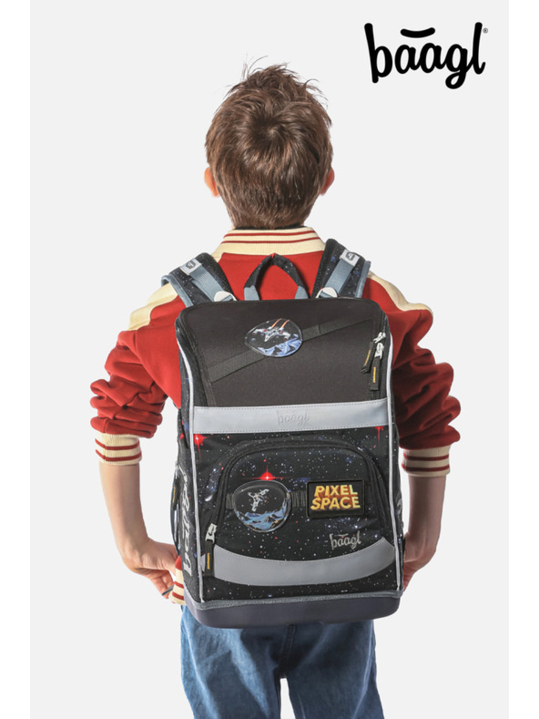 BAAGL  BAAGL Schulranzen Zippy plus Pixel Space
