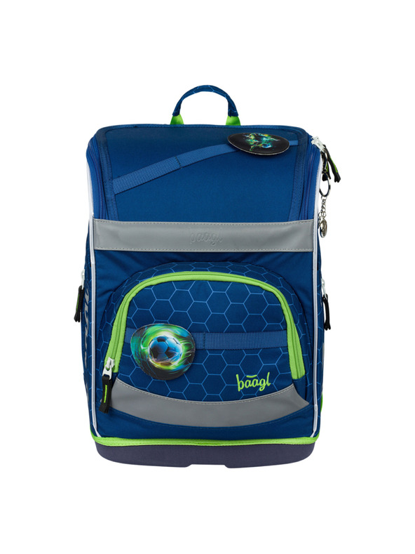 BAAGL  BAAGL SET 3 Zippy plus Fußball: Schulranzen, Federmäppchen, Beutel