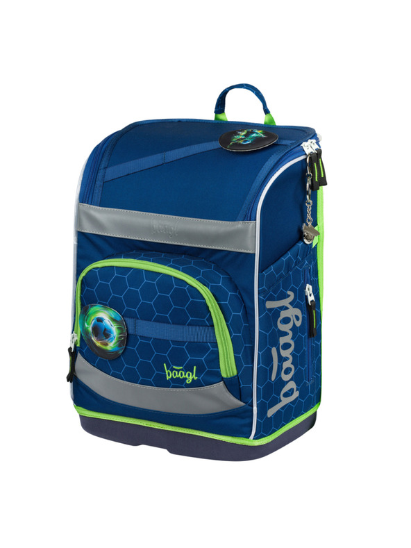 BAAGL  BAAGL SET 3 Zippy plus Fußball: Schulranzen, Federmäppchen, Beutel