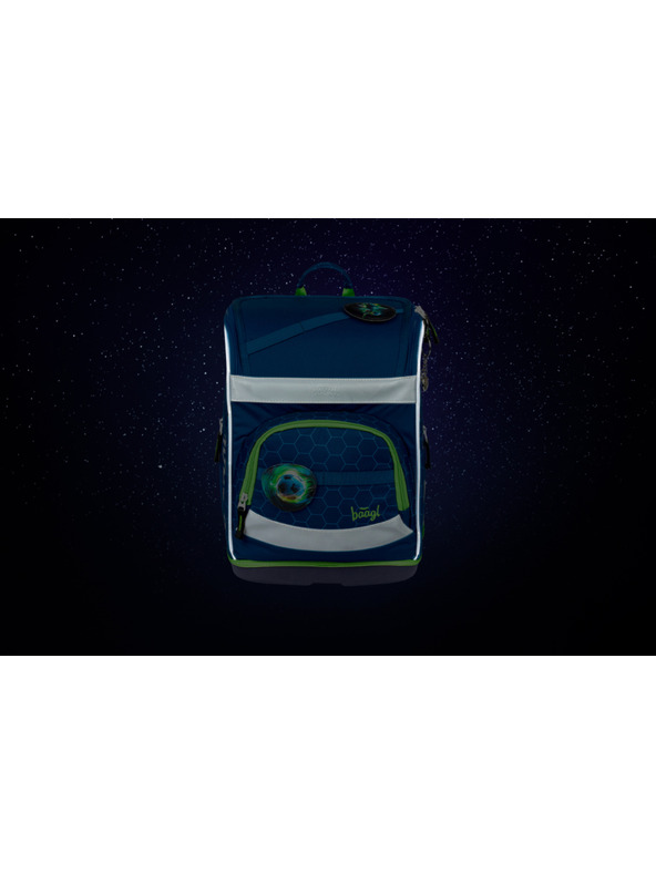 BAAGL  BAAGL SET 3 Zippy plus Fußball: Schulranzen, Federmäppchen, Beutel