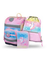 BAAGL  BAAGL SET 3 Zippy plus Regenbogen Einhorn: Schulranzen, Federtasche, Beutel