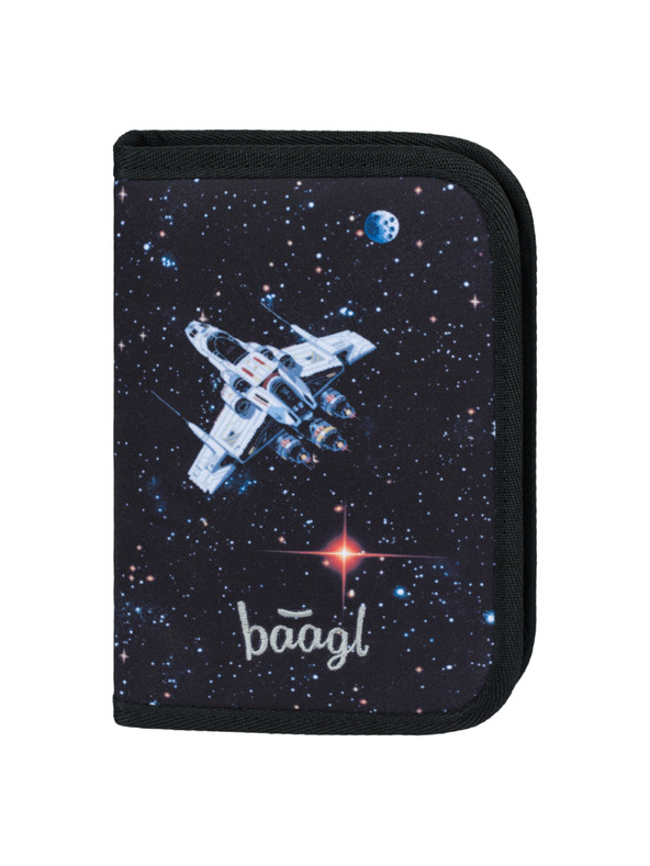 BAAGL  BAAGL SET 3 Zippy plus Pixel Space: Schulranzen, Federmäppchen, Beutel