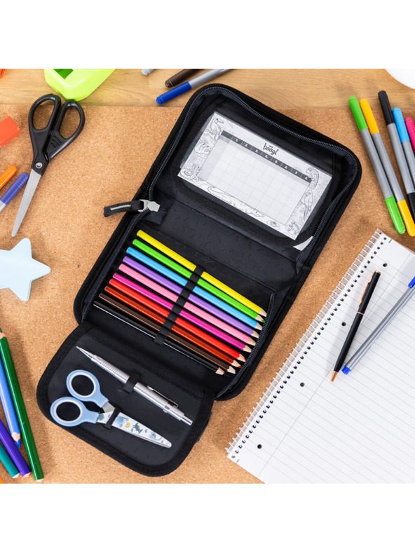 BAAGL  BAAGL SET 3 Zippy plus Pixel Space: Schulranzen, Federmäppchen, Beutel