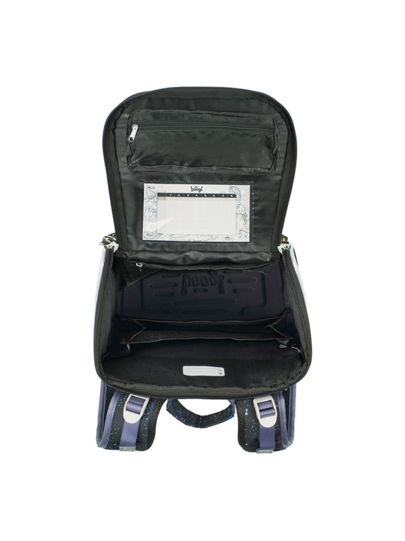 BAAGL  BAAGL SET 3 Zippy plus Pixel Space: Schulranzen, Federmäppchen, Beutel