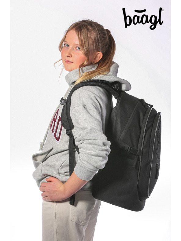 BAAGL  BAAGL Schulrucksack Core Uni Schwarz