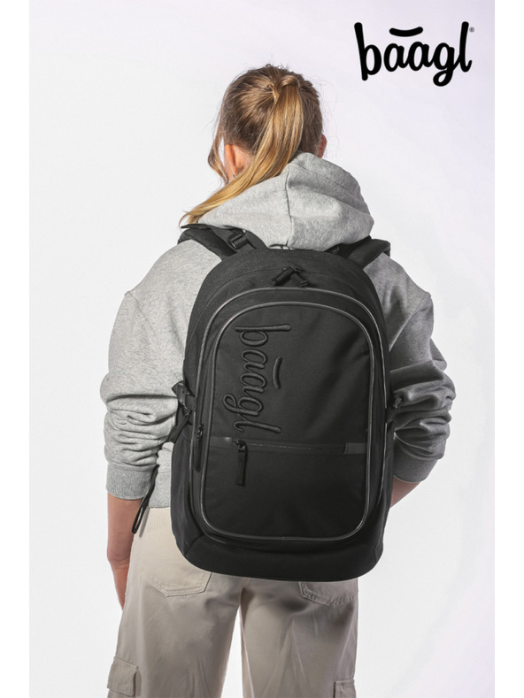 BAAGL  BAAGL Schulrucksack Core Uni Schwarz