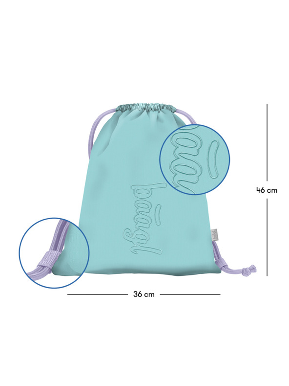 BAAGL  BAAGL SET 3 Cubic Sweet: Rucksack, Federtasche, Beutel