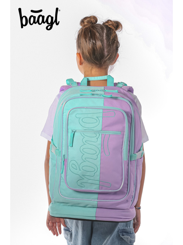 BAAGL  BAAGL SET 3 Cubic Sweet: Rucksack, Federtasche, Beutel