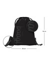 BAAGL  BAAGL SET 3 Cubic Uni schwarz: Rucksack, Federtasche, Beutel