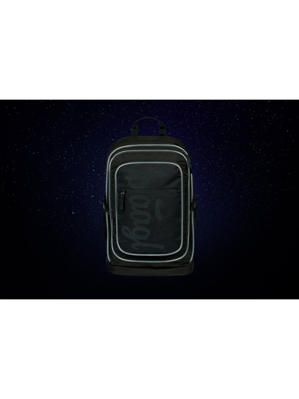 BAAGL  BAAGL SET 3 Cubic Uni schwarz: Rucksack, Federtasche, Beutel