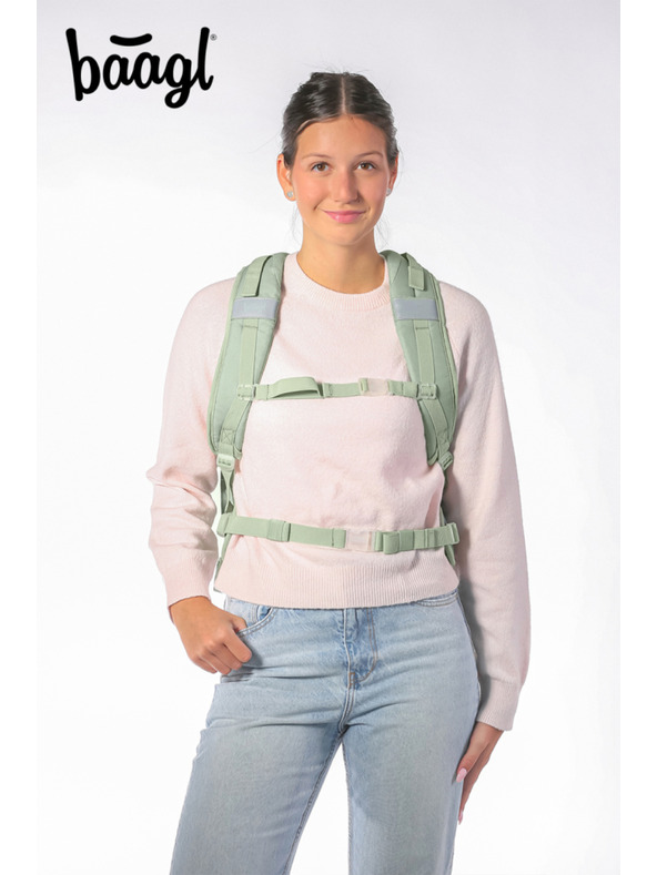 BAAGL  BAAGL Schulrucksack Skate max Minze