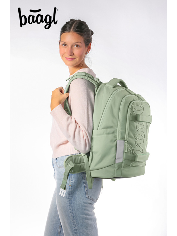 BAAGL  BAAGL Schulrucksack Skate max Minze