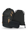 BAAGL  BAAGL SET 3 Skate max Darkness: Rucksack, Federmäppchen, Beutel