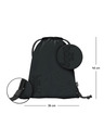 BAAGL  BAAGL SET 3 Skate max Darkness: Rucksack, Federmäppchen, Beutel