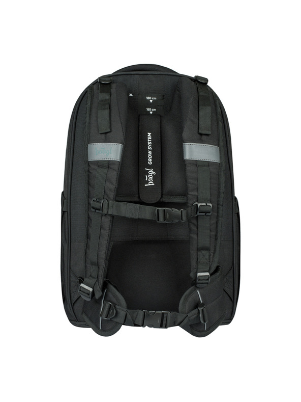 BAAGL  BAAGL SET 3 Skate max Darkness: Rucksack, Federmäppchen, Beutel