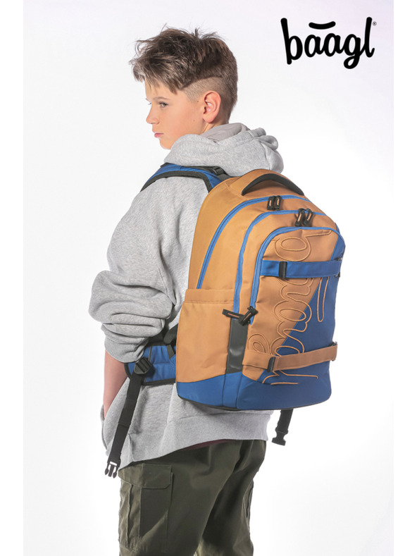 BAAGL  BAAGL SET 3 Skate max Duo: Rucksack, Federmäppchen, Beutel