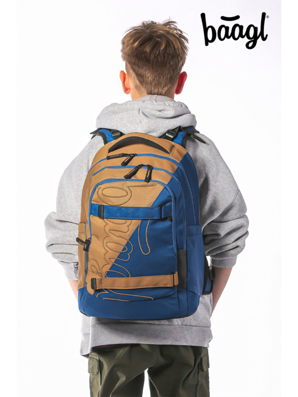 BAAGL  BAAGL SET 3 Skate max Duo: Rucksack, Federmäppchen, Beutel