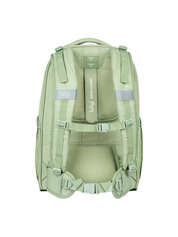 BAAGL  BAAGL SET 3 Skate max Mint: Rucksack, Federmäppchen, Beutel