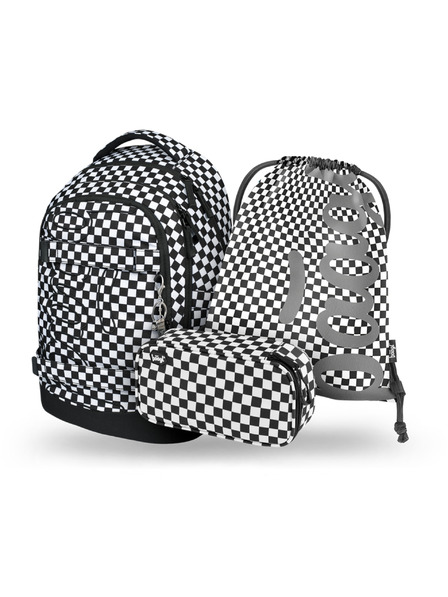 BAAGL  BAAGL SET 3 Skate max SKA: Rucksack, Federmäppchen, Beutel