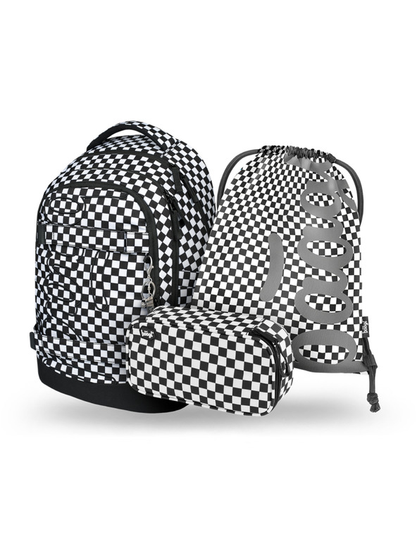BAAGL  BAAGL SET 3 Skate max SKA: Rucksack, Federmäppchen, Beutel