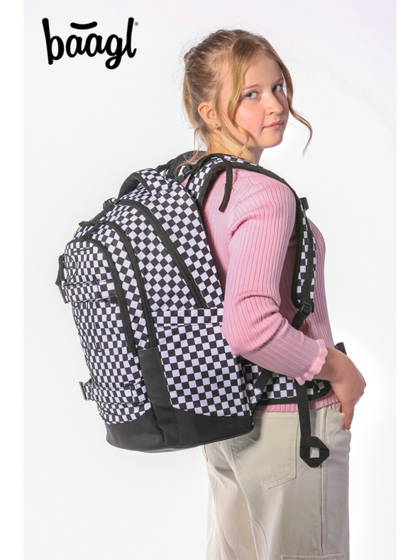 BAAGL  BAAGL SET 3 Skate max SKA: Rucksack, Federmäppchen, Beutel