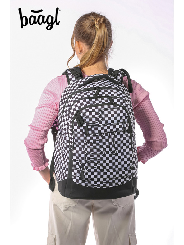 BAAGL  BAAGL SET 3 Skate max SKA: Rucksack, Federmäppchen, Beutel