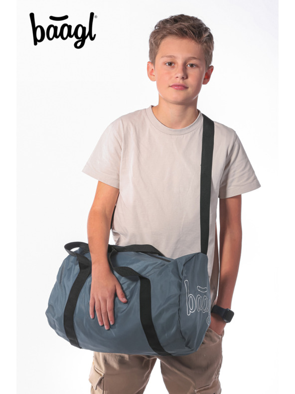 BAAGL  BAAGL SET 3 Skate Dust Blue: Rucksack, Federmäppchen, Sporttasche