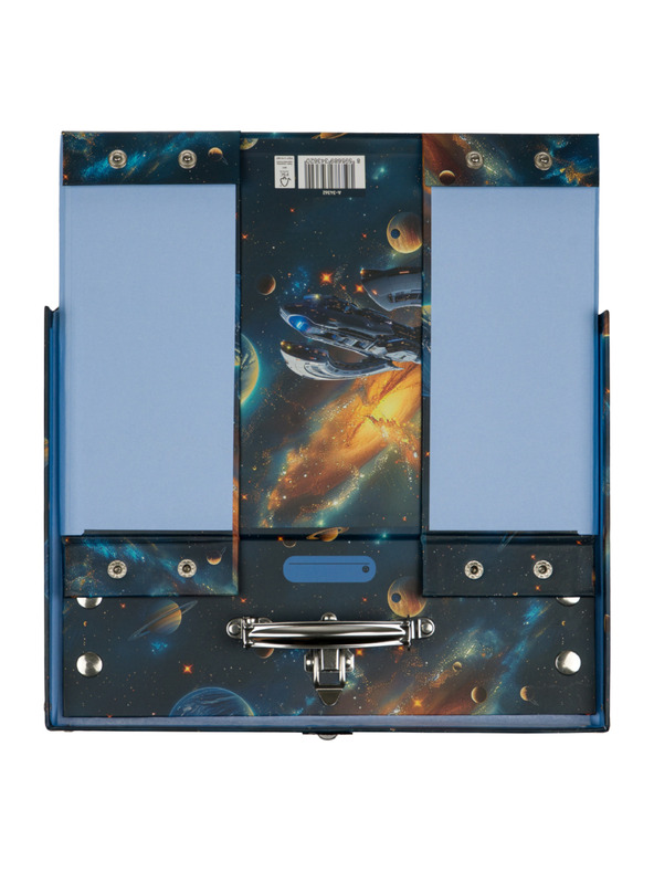 BAAGL  BAAGL Faltbarer Schulkoffer Weltall mit Beschlägen