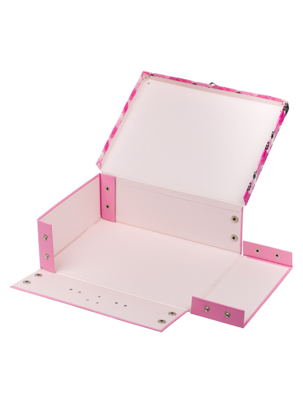 BAAGL  BAAGL Faltbare Schulmappe Pfoten mit Beschlag