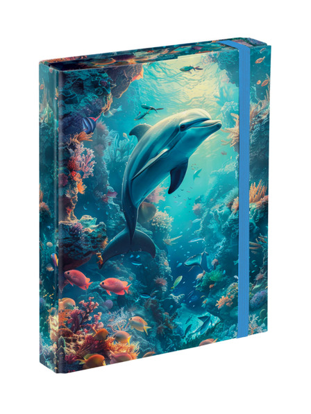 BAAGL  BAAGL Schulheftmappe A5 Delfin