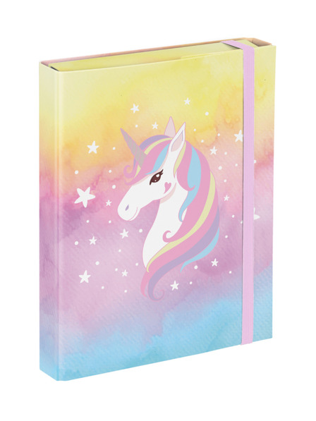 BAAGL  BAAGL Schulheftmappe A5 Regenbogen Einhorn