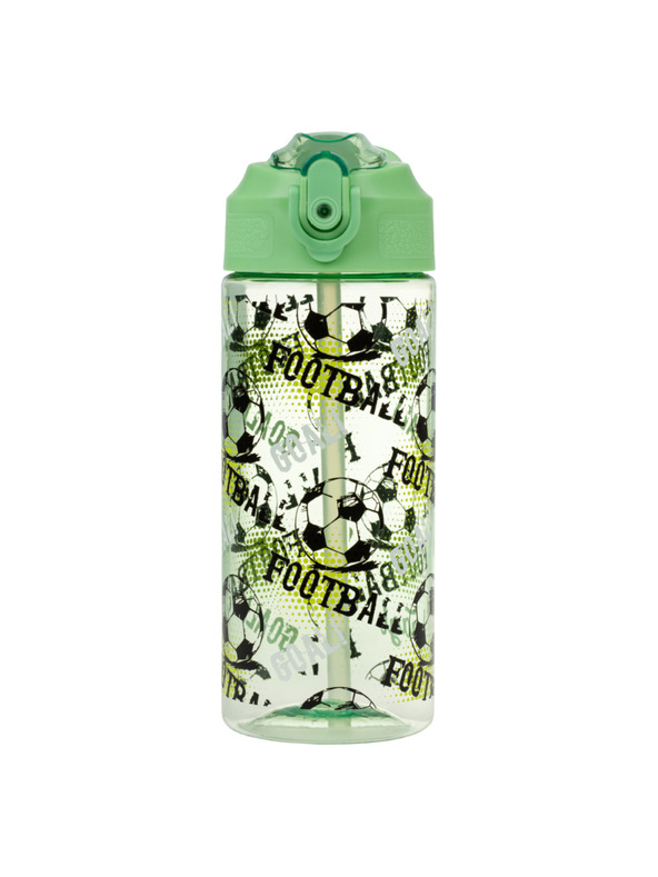 BAAGL  BAAGL Tritan-Trinkflasche mit Strohhalm Fußball 500 ml