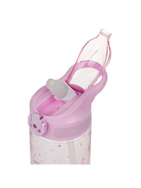 BAAGL  BAAGL Tritan-Trinkflasche mit Strohhalm Rainbow Unicorn 500 ml