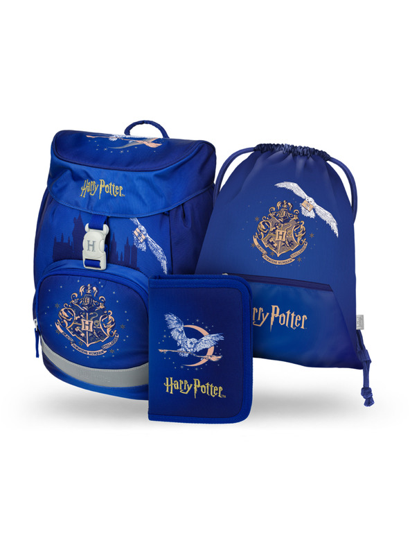 BAAGL  BAAGL SET 3 Airy Hogwarts Hedwig: Rucksack, Federmäppchen, Beutel