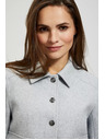 Moodo Hellgraue Hemdjacke