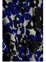 Moodo Bunte Bluse mit Volant