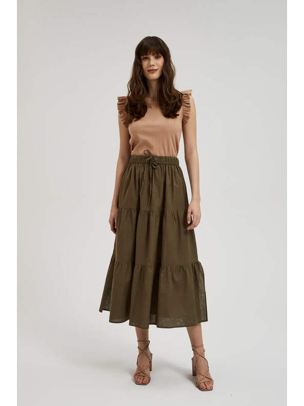 Moodo Khaki lockerer Rock von Moodo