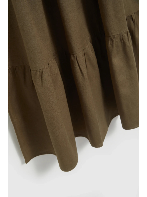 Moodo Khaki lockerer Rock von Moodo