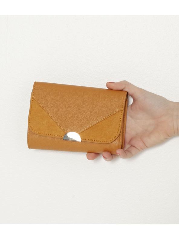 CAMAIEU Orange Damen-Geldbörse